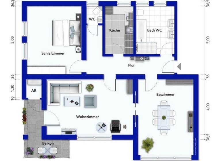 Wohnung zur Miete 980 € 3 Zimmer 98 m² frei ab 01.06.2026 Büchen 21514