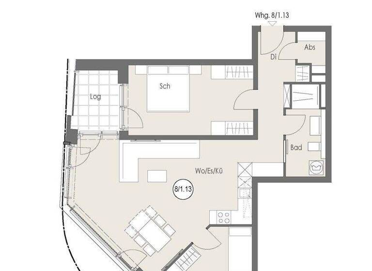Wohnung zur Miete 1.509 € 3 Zimmer 80,4 m² frei ab 01.06.2026 Wartbergstraße 8/1 Heilbronn 74072