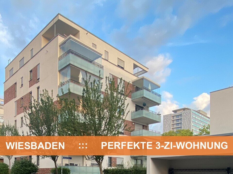 Wohnung zum Kauf 549.000 € 3 Zimmer 91,9 m²<br/>Wohnfläche 3.<br/>Geschoss Lessingstraße Wiesbaden 65189