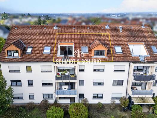 Wohnung zum Kauf 119.000 € 1 Zimmer 37,7 m² 4. Geschoss Bruchsal Bruchsal 76646