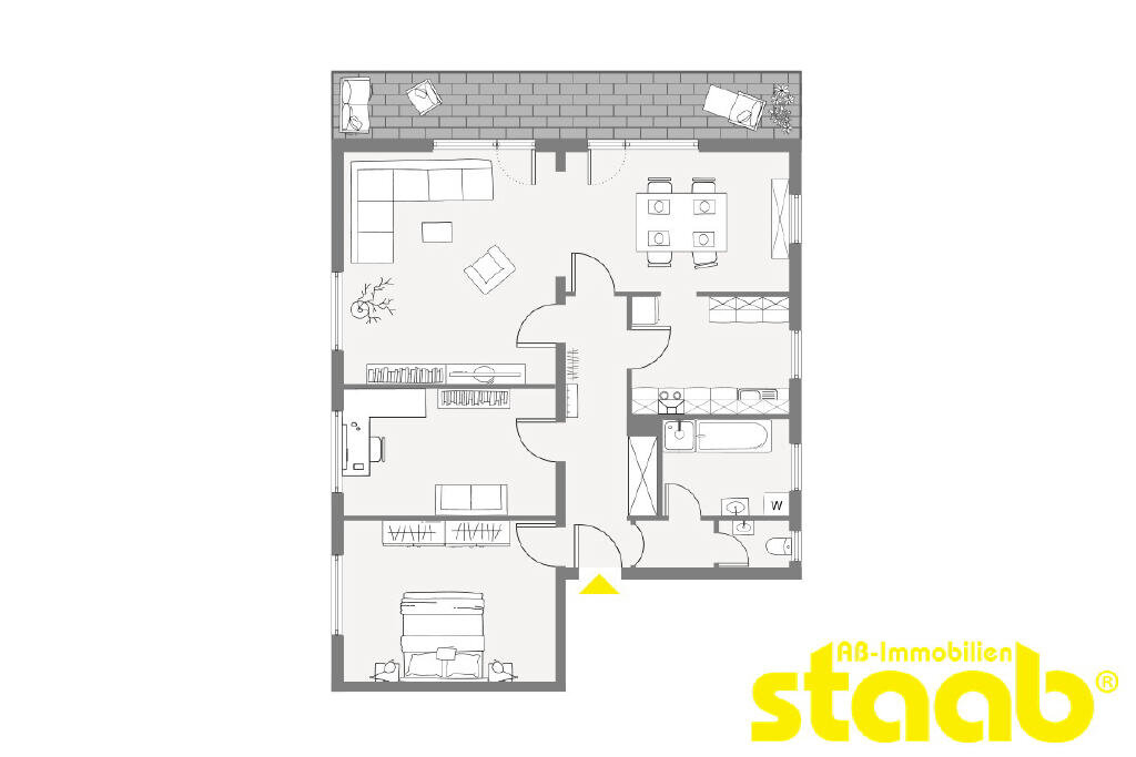 Wohnung zur Miete 1.080 € 3,5 Zimmer 118 m²<br/>Wohnfläche Sulzbach Sulzbach 63834