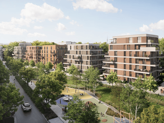 Wohnung zum Kauf - Neubau provisionsfrei 695.000 € 3 Zimmer 94 m² 3. Geschoss Bramfeld Hamburg 22177