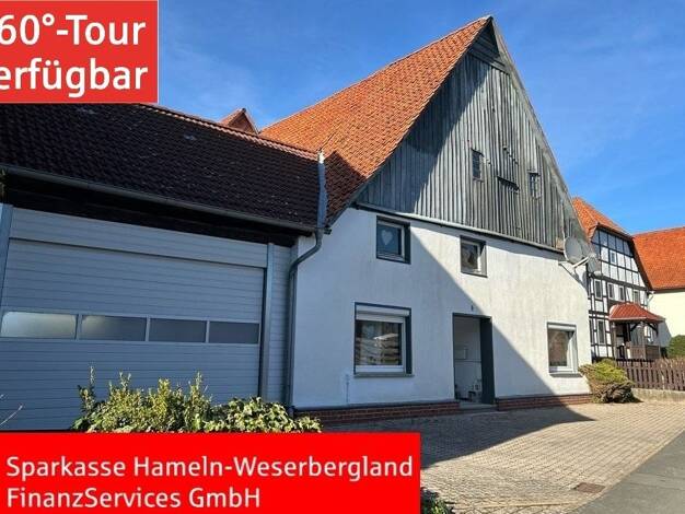 Bauernhaus zum Kauf 289.000 € 9 Zimmer 300 m² 3.750 m² Grundstück frei ab sofort Hajen Emmerthal 31860