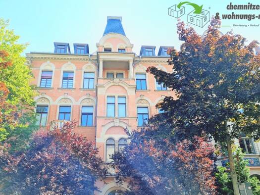 Maisonette zur Miete 425 € 2,5 Zimmer 70,8 m² 4. Geschoss Barbarossastraße 54 Kaßberg Chemnitz / Kaßberg 09112