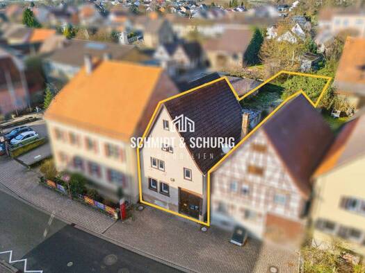 Einfamilienhaus zum Kauf 95.000 € 7 Zimmer 160 m² 641 m² Grundstück Zaisenhausen 75059