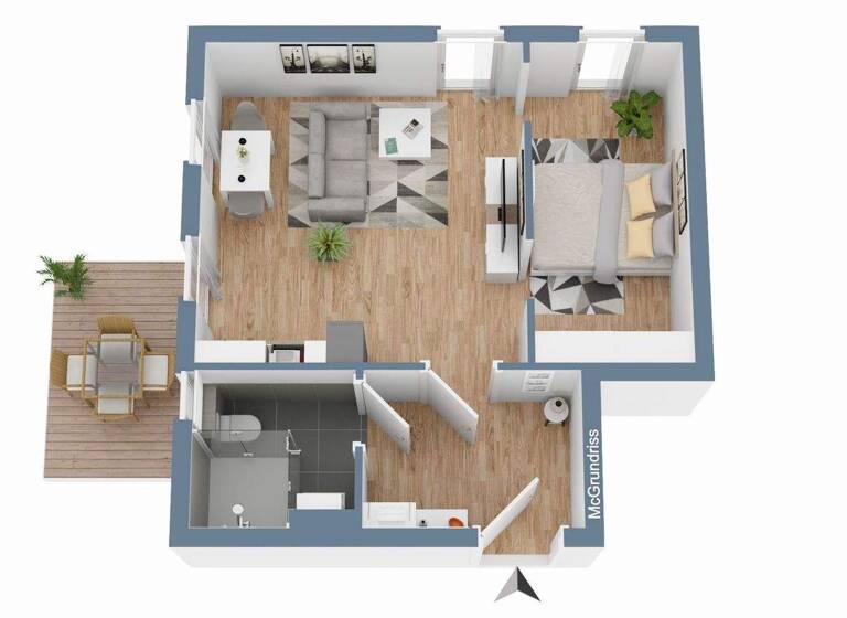 Wohnung zum Kauf - Erstbezug provisionsfrei 271.900 € 2 Zimmer 39,3 m² 1. Geschoss Ingolstadt 85055