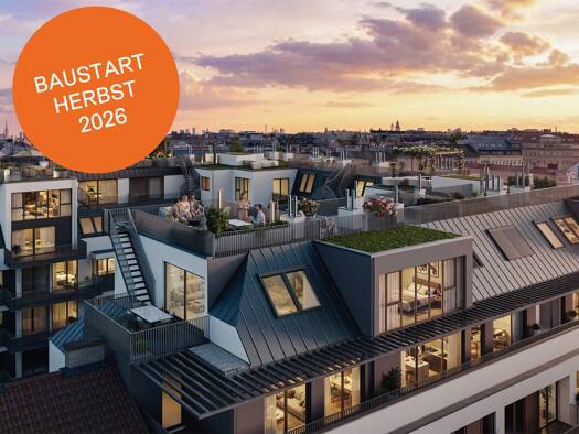 Wohnung zum Kauf - Erstbezug 998.400 € 4 Zimmer 106,2 m² 6. Geschoss Herbststraße 6-10 Wien 1160