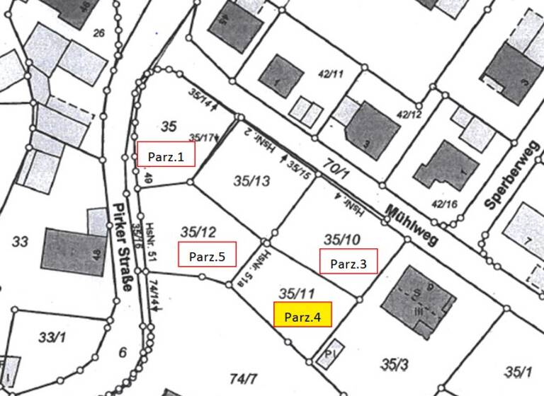 Grundstück zum Kauf provisionsfrei 75.000 € 440 m² Grundstück frei ab sofort Pirker Straße 51a Trebsau Bechtsrieth 92699