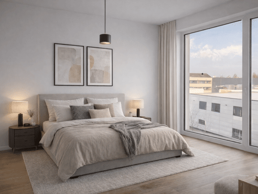 Wohnung zum Kauf - Erstbezug 359.000 € 2 Zimmer 58 m² EG Jenfeld Wandsbek 22045