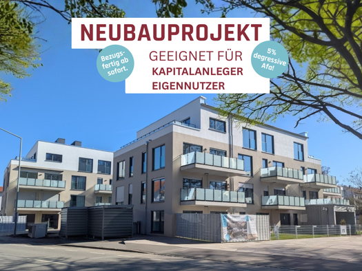 Wohnung zum Kauf - Erstbezug provisionsfrei 524.200 € 3 Zimmer 94,5 m² Straubing 94315