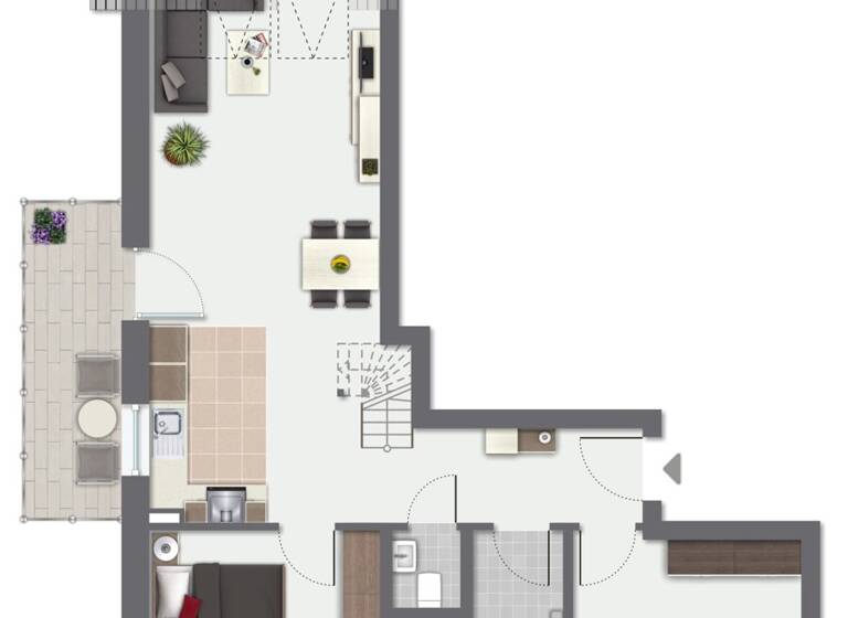 Wohnung zum Kauf - Erstbezug 395.000 € 3,5 Zimmer 87 m² EG Hoheim 1 Villingendorf 78667