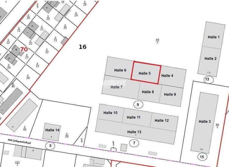 Lagerhalle zur Miete 625 m² Lagerfläche Hohenwinden Erfurt 99087
