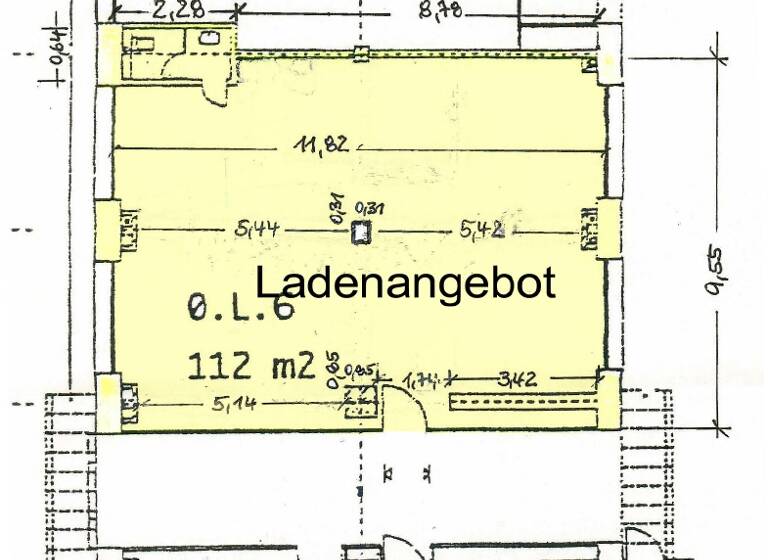 Laden zur Miete 9,37 € 112 m² Verkaufsfläche Gotha 99867