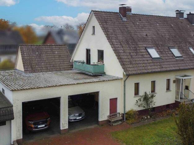 Doppelhaushälfte zum Kauf 135.000 € 5 Zimmer 121,9 m² 449 m² Grundstück Friedewalde Petershagen 32469