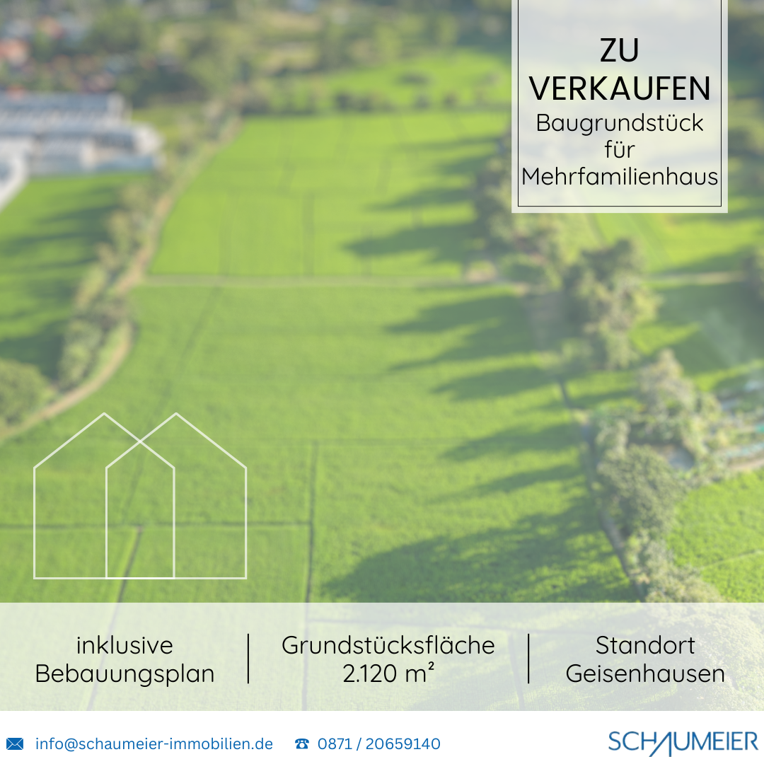 Grundstück zum Kauf 1.200.000 € 2.119,3 m²<br/>Grundstück Geisenhausen Geisenhausen 84144