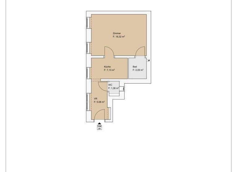 Studio zum Kauf 159.000 € 1 Zimmer 34 m² 3. Geschoss Klausgasse Wien 1160