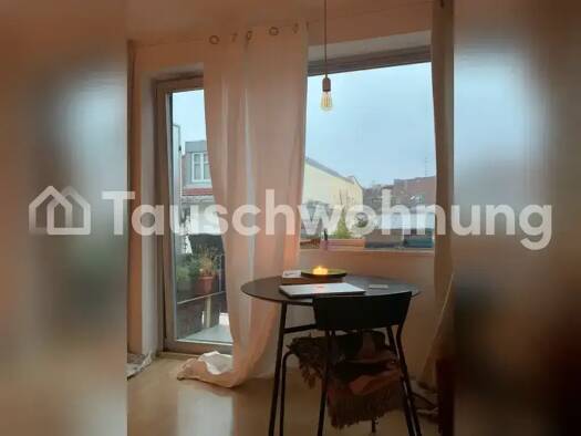 Studio zur Miete Tauschwohnung 600 € 1 Zimmer 26 m² 4. Geschoss Neuhausen-Nymphenburg München 80636