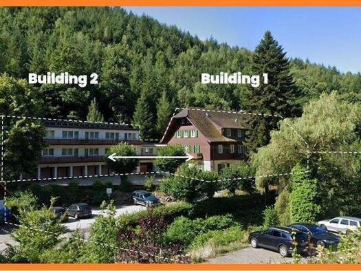 Hotel zum Kauf 2.750.000 € 32 Zimmer 4.140 m² Gastrofläche 12.750 m² Grundstück Gaisbach 91 Gaisbach Baden-Baden 76534