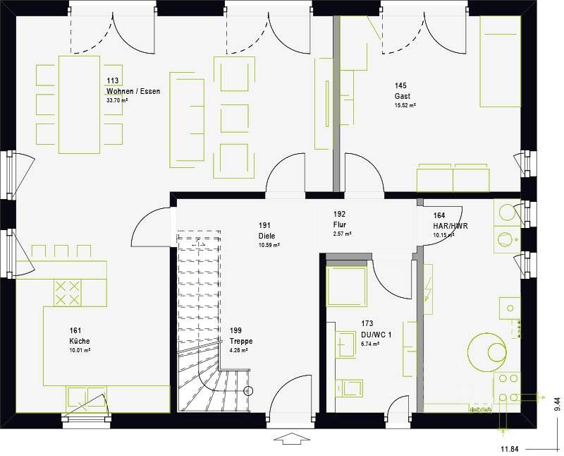 Einfamilienhaus zum Kauf - Ansicht 4