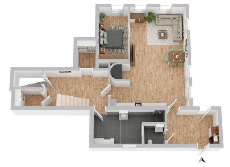 Bauernhaus zum Kauf 499.000 € 9 Zimmer 386 m² 21.040 m² Grundstück Krützfleth 3 Neuendorf-Sachsenbande / Sachsenbande 25554