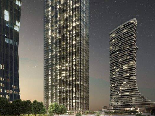 Studio zur Miete - Erstbezug 881 € 1 Zimmer 34 m² 32. Geschoss Donau-City-Straße Wien 1220