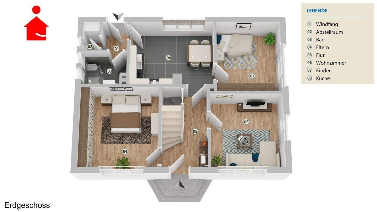 Immobilie in Hörstel - Einfamilienhaus mit Potenzial in ländlicher Ruheoase - Bild 4