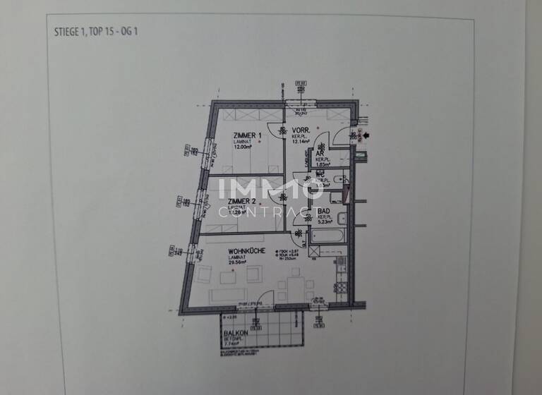 Wohnung zur Miete - Erstbezug 990 € 3 Zimmer 74,9 m² EG Sankt Georgen am Leithagebirge Eisenstadt 7000