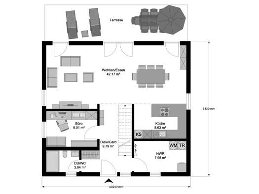 Haus zum Kauf 867.000 € 5 Zimmer 163 m² 501 m² Grundstück Industriegebiet Langen 63225
