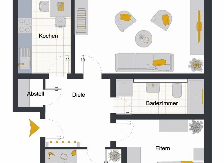 Wohnung zum Kauf 139.500 € 3,5 Zimmer 84 m²<br/>Wohnfläche Günnigfeld Bochum-Wattenscheid 44866