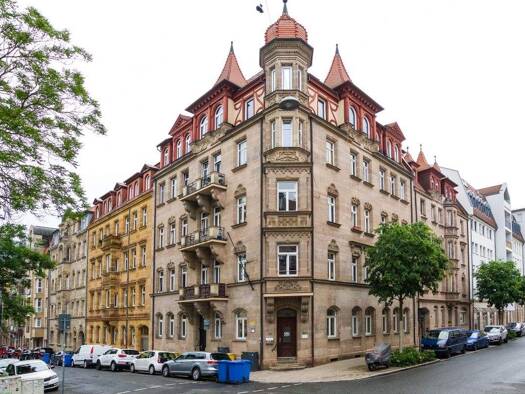 Wohnung zur Miete 980 € 4 Zimmer 89 m² 2. Geschoss frei ab sofort Jakobinenstraße 20 Innenstadt Fürth 90762