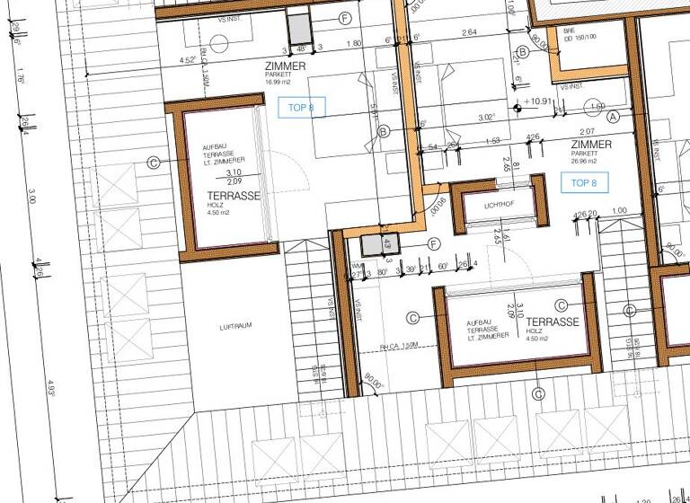 Wohnung zur Miete 2.450 € 3 Zimmer 132,9 m² 2. Geschoss Krems an der Donau 3500
