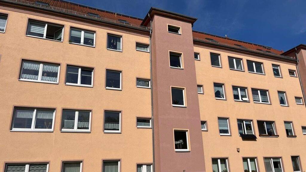 Wohnung zur Miete 330 € 3 Zimmer 65,4 m² 3. Geschoss Bahnhofsvorstadt Zwickau 08056