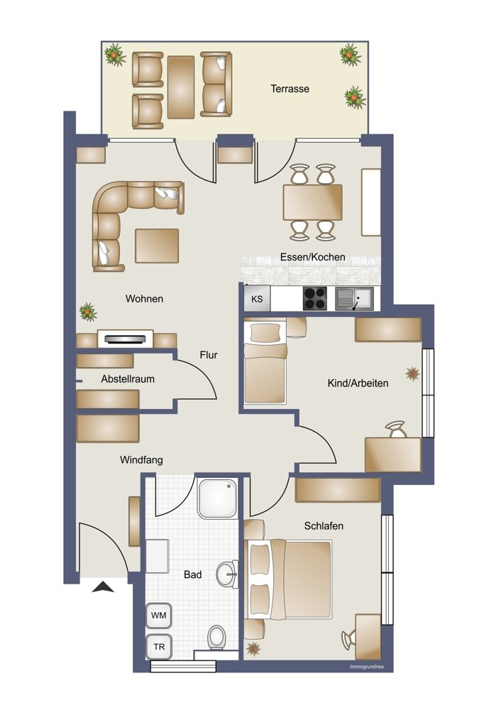 Wohnung zur Miete 700 € 3 Zimmer 81,6 m²<br/>Wohnfläche Schmallenberg Schmallenberg 57392