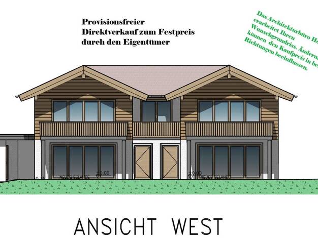 Haus zum Kauf - Erstbezug provisionsfrei 1.295.000 € 4 Zimmer 128,5 m² 660 m² Grundstück Partenkirchen Garmisch-Partenkirchen 82467