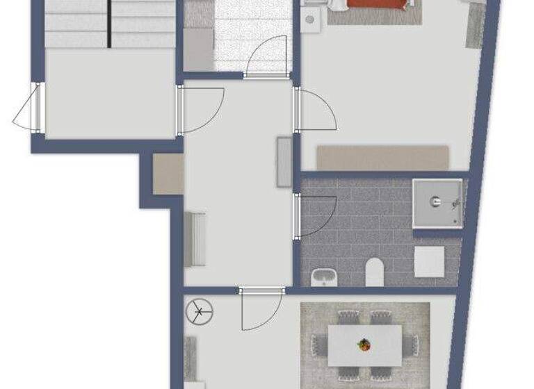 Wohnung zum Kauf 175.000 € 2 Zimmer 53 m² 1. Geschoss St Johannis Nürnberg 90419