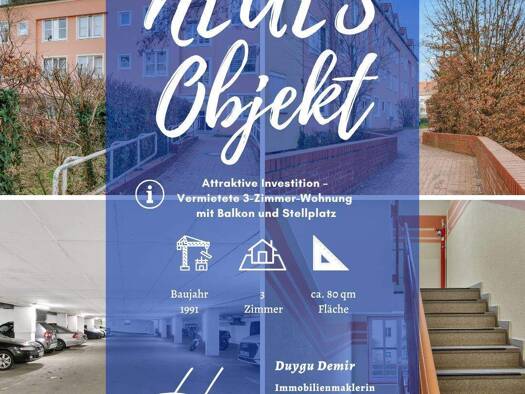 Wohnung zum Kauf 219.000 € 3 Zimmer 80 m² 2. Geschoss Spandau Berlin 13583