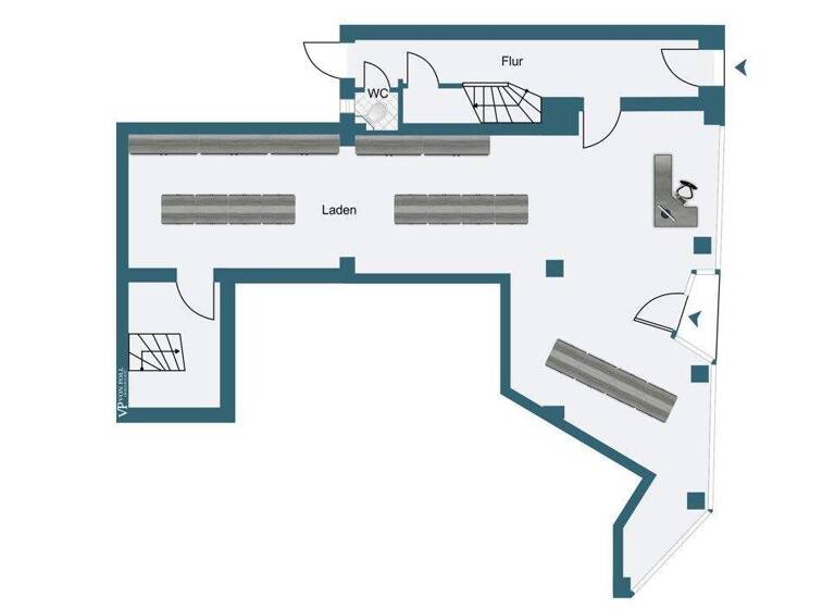 Laden zur Miete provisionsfrei 3 Zimmer 84 m² Verkaufsfläche Bocholt 46399