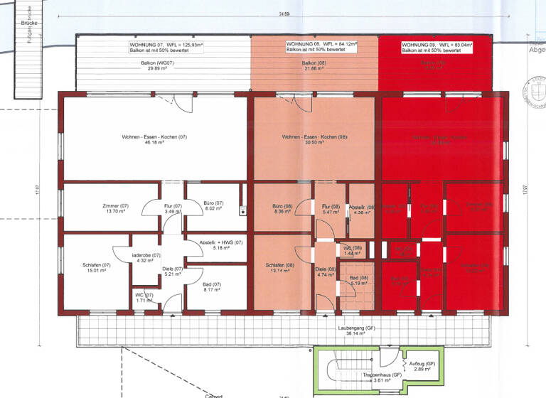 Wohnung zum Kauf 475.000 € 4 Zimmer 125 m² Marbach Villingen-Schwenningen 78052