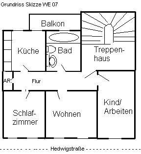 Wohnung zum Kauf 180.000 € 3 Zimmer 69,4 m²<br/>Wohnfläche 3.<br/>Geschoss Hedwigstraße 13-15 Neustadt-Neuschönefeld Leipzig 04315