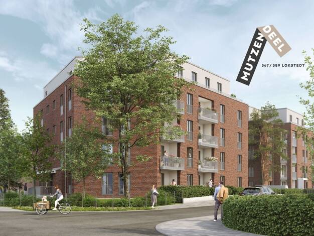 Wohnung zum Kauf - Neubau provisionsfrei 674.000 € 3 Zimmer 77,5 m² 2. Geschoss Hagendeel 21 Lokstedt Eimsbüttel 22529