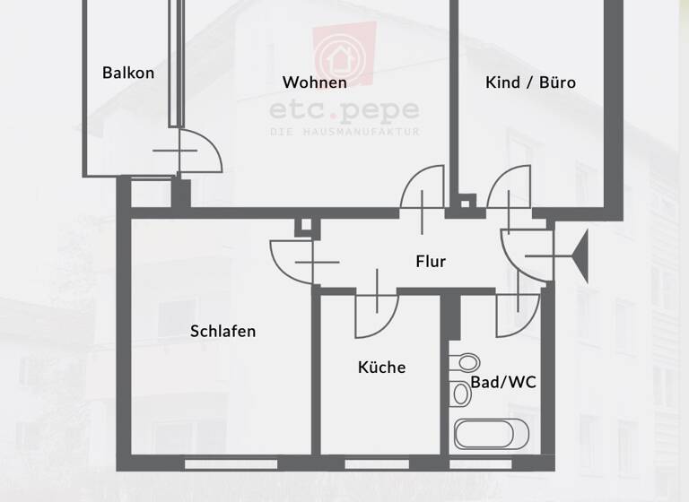 Wohnung zum Kauf 217.500 € 3 Zimmer 65,4 m² 1. Geschoss Amberg 92224