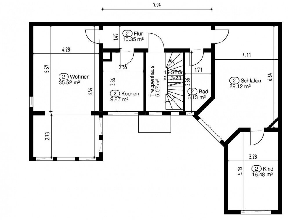 Wohnung zum Kauf provisionsfrei 710.000 € 3 Zimmer 112,6 m²<br/>Wohnfläche 1.<br/>Geschoss ab sofort<br/>Verfügbarkeit Kaiserlei Offenbach 63067