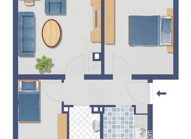 Wohnung zum Kauf provisionsfrei 250.000 € 3 Zimmer 65,3 m² 2. Geschoss Espenstraße 42 Griesheim Frankfurt 65933