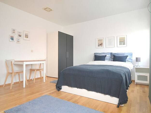 Wohnung zur Miete auf Zeit 1.085 € 1 Zimmer 23 m² frei ab sofort Zerzabelshof Östliche Außenstadt 90478