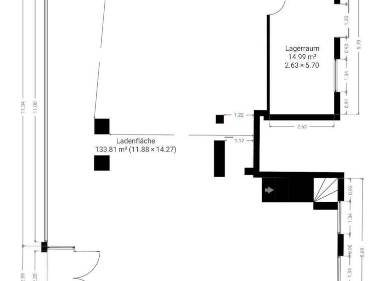 Restaurant zur Miete provisionsfrei 699 € 201,4 m²<br/>Gastrofläche Goethestraße 21 Volmarstein Wetter (Ruhr) 58300