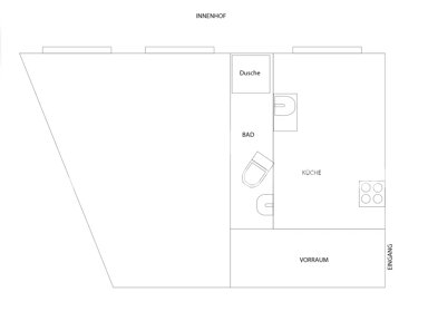 Wohnung zur Miete Tauschwohnung 202 € 1 Zimmer 34 m² Britz Berlin 12055