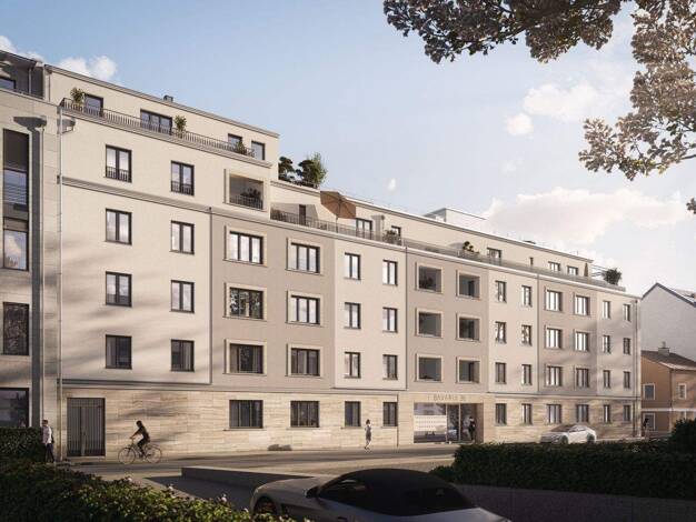 Terrassenwohnung zum Kauf - Neubau provisionsfrei 949.000 € 3 Zimmer 69,4 m² EG Bavariastrasse 36 Sendling München 80336