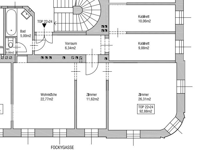 Wohnung zum Kauf 398.900 € 4 Zimmer 92,9 m²<br/>Wohnfläche 3.<br/>Geschoss Wien 1120