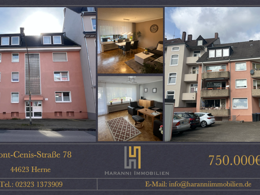 Mehrfamilienhaus zum Kauf als Kapitalanlage geeignet 750.000 € 16 Zimmer 471,8 m² 1.149 m² Grundstück Mont-Cenis-Straße 78 Herne-Mitte Herne 44623
