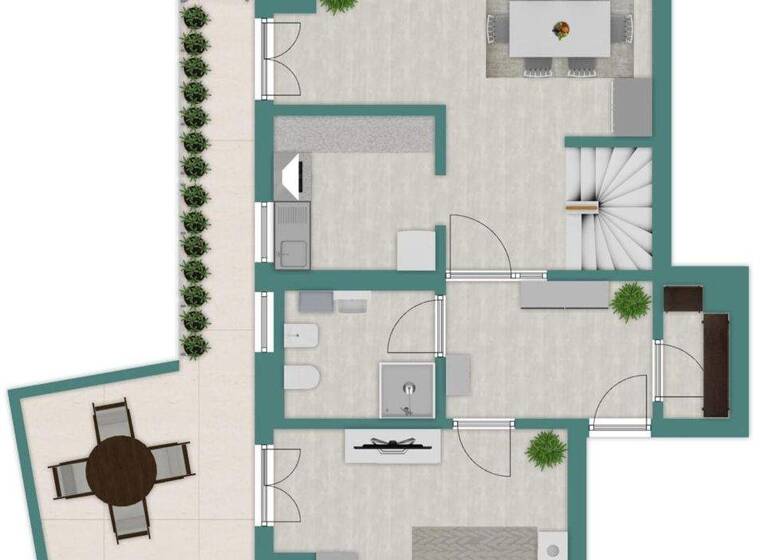 Wohnung zur Miete 775 € 3 Zimmer 87,4 m² Eberbach 69412